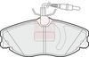 APEC Brake Pad Set, disc brake PAD1168