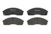 BREMBO Brake Pad Set, disc brake P 30 155