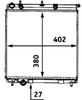 Mahle CR 558 000S Radiator, engine cooling