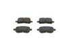 Комплект тормозных колодок, дисковый тормоз BOSCH 0 986 424 692 (BP405, 23294, 7611-D741, 90R-011148/845)