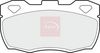APEC Brake Pad Set, disc brake PAD591