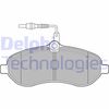 Комплект тормозных колодок, дисковый тормоз DELPHI LP1995