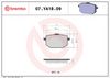 BREMBO Brake Pad Set, disc brake 07YA1809