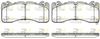 Комплект гальмівних колодок, дискове гальмо ROADHOUSE 21749.02 (PSX2174902)