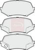 APEC Brake Pad Set, disc brake PAD1690