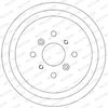 Ferodo Brake Drum FDR329288