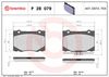BREMBO Brake Pad Set, disc brake P 28 079