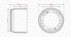 Ferodo Brake Drum CVBD122FER