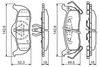 Bosch Brake Pad Set 0 986 494 142 (0986494142)