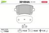 Sada brzdových destiček, kotoučová brzda 301004A