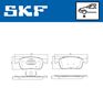 комплект спирачно феродо, дискови спирачки