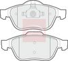 APEC Brake Pad Set, disc brake PAD1186