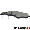 Комплект тормозных колодок, дисковый тормоз JP GROUP 4163601110 (4163601119)