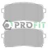 Комплект гальмівних колодок, дискове гальмо PROFIT 5000-2026