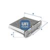 Фильтр салона UFI 54.147.00