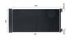 Mahle Condenser, air conditioning AC 945 000S