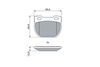 BOSCH Brake Pad Set, disc brake 0 986 424 827