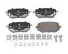 Комплект тормозных колодок, дисковый тормоз JAPANPARTS PP-0532AF