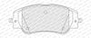 Ferodo Brake Pad Set, disc brake FDB5507