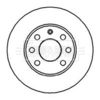 Borg & Beck brake disc pair - BBD4857