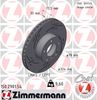 Гальмівний диск ZIMMERMANN 150.2901.54