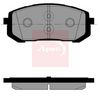APEC Brake Pad Set, disc brake PAD2589