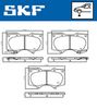 комплект спирачно феродо, дискови спирачки