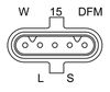 alternátor MAN TGA,TGX 28V/110A 0986046590