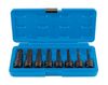 Laser Tools Long Impact Tamperproof Spline Socket Bit Set 1/2"D 8pc