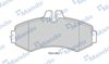 Комплект тормозных колодок, дисковый тормоз MANDO MBF015660