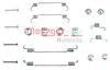 Комплектующие, тормозная колодка METZGER 105-0034