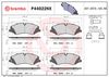 BREMBO Brake Pad Set, disc brake P44022NX