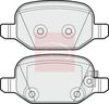APEC Brake Pad Set, disc brake PAD1923