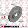 Гальмівний диск ZIMMERMANN 100.1249.52