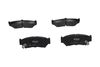 Набір гальмівних прокладок, гальма диска KAVO PARTS KBP-8505