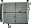 Mahle AC 591 000P Condenser, air conditioning