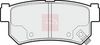 APEC Brake Pad Set, disc brake PAD1462