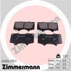 Комплект тормозных колодок, дисковый тормоз ZIMMERMANN 24024.170.1 (24024, 24025, 24026, D976-7877)