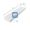 Filtr, vzduch v interiéru 53.017.00