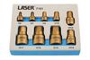 Laser Tools 7191 Low Profile Hex Bit Set 9pc