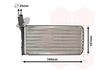 Теплообмінник, опалення салону VAN WEZEL 58006097