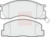 APEC Brake Pad Set, disc brake PAD744