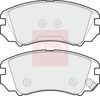 APEC Brake Pad Set, disc brake PAD1553