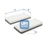 Фильтр салона UFI 53.005.00