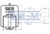 Mech, pneumatické odpružení 72.4838.C22