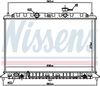 Nissens 66687 Radiator, engine cooling