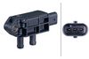 HELLA Sensor, exhaust pressure 6PP 358 392-111
