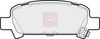 APEC Brake Pad Set, disc brake PAD1143