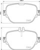 Комплект гальмівних колодок, дискове гальмо BREMBO P 50 138 (22603, 22602, D2047 9277)