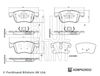 Blue Print Brake Pad Set, disc brake ADBP420032